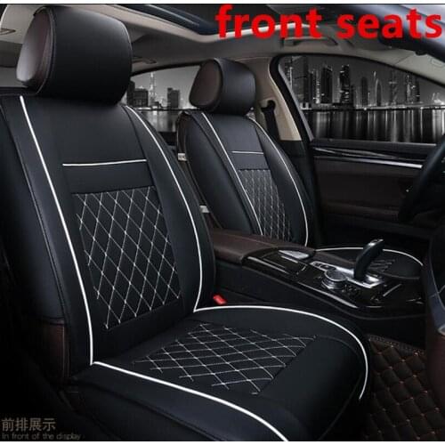 Car travel 2017 news Luxury leather car seat cover universal seat Covers for Opel Astra honda cars cushion car accessories style