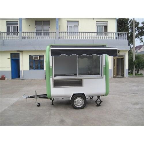 Australia Standard Airstream Food Trucks Mobile Kitchen Fast Food Trailer With Appliances For Sale