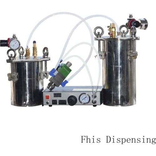 Automatic Dispenser and Stainless Steel Pressure Tank Two Liquid Adjustable Precision Dispensing Valve