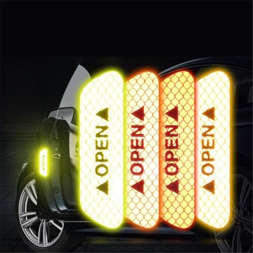 4Pcs/Set Car Door Stickers DIY for Starline A6 A9 A8 B91/B61/A91/A61 KGB FX-5 Jaguar ez-one Scher-Khan Magicar 5 6 M5
