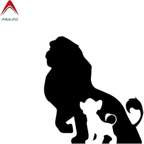 Aliauto Cartoon Car Sticker Lion Automobiles Motorcycles Accessories Vinyl Decal for Peugeot Skoda Volvo Hyundai Lada,13cm*12cm