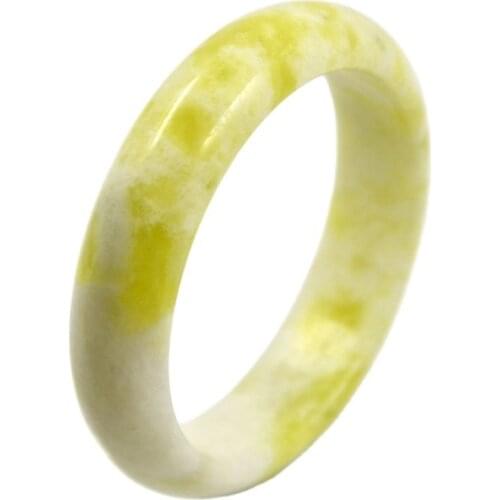 Natural authentic Shaanxi Lantian Yujiang flower jade summer womens bracelet womens Bracelet