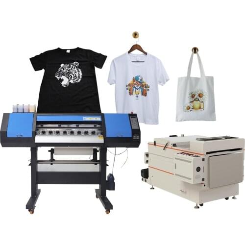 DTF Printer Digital PET Heat Press Large Print Machine With Powder Shaker and Color Fixing Machine DTF Printer
