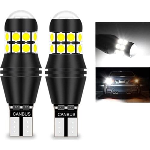 T15 W16W Car Reverse Backup Turn Signal LED Light Bulb Car Signal Lamp For Toyota Yaris 2007 FJ Cruiser MR2 Spyder Sienna T100