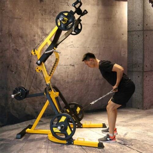 Squat Rack Machine Commercial Fitness Equipment Gym Comprehensive Strength Training Device Bench Press Muscle Exercise CalfRaise