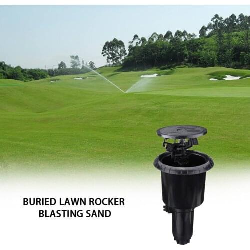 Pop-Up Water Spray Nozzle Buried Rotary Nozzle Built-in Lawn Built-in Rocker Nozzle Sprinkler Dripper Irrigation System Garden L