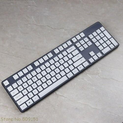 For Xiaomi Mi Wireless Keyboard Mouse Keyboard Cover Protector Skin Dustproof Silicone Desktop PC
