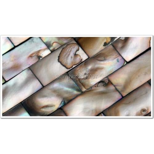 1 Box (11sheet) shell mosaic tile sea shell natural luster mother of pearl tile backsplash shell tiles kitchen backsplash tile