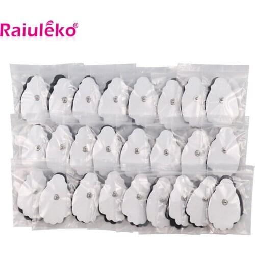 50/100pcs Tens Electrodes Adhesive Electrodes Acupuncture Massage Relaxation Reusable Massage Gel Pad Patch Muscle Stimulator