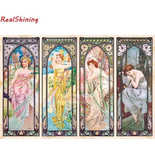 5D Diy Diamond Painting Cross Stitch full Square Diamond Embroidery beauty picture for room Decor H1817
