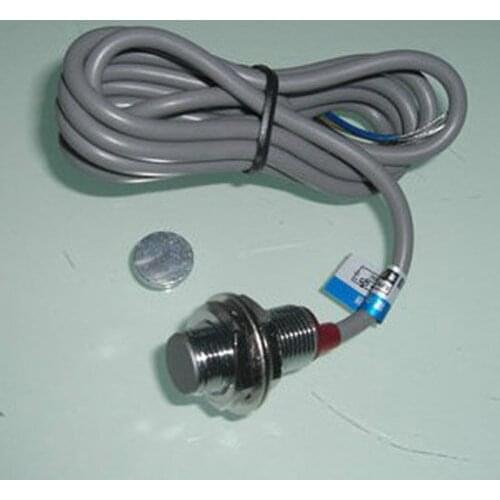 DYKB Hall Effect Sensor Proximity Switch NPN normally open ( with magnet ) 12v 24v for Digital LED Tachometer RPM Speed Meter