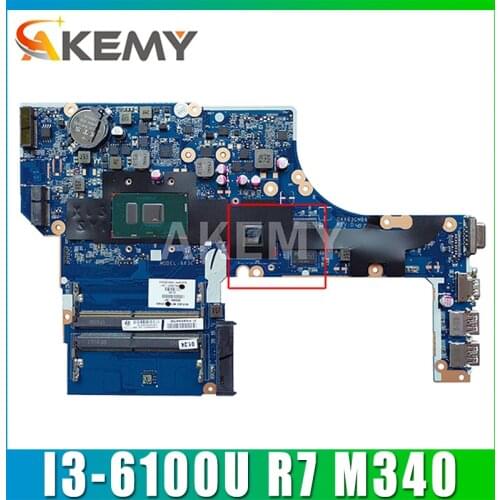 I3-6100U R7 M340 2GB MODEL:X63C for HP ProBook 450 G3 Laptop Motherboard DAX63CMB6C0 Mainboard 100% TESTED