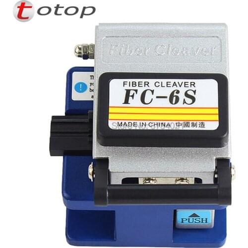 Metal Material FC-6S Fiber Cleaver fiber optic cutting tool/cutters 12 cutting end face, blade long life FC-6S Fiber Cleaver