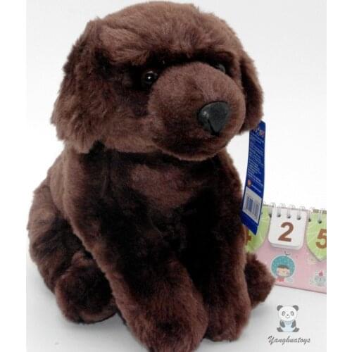 Stuffed Animals Plush Toys Simulation Brown Labrador Dog Doll ChildrenS Toy Store