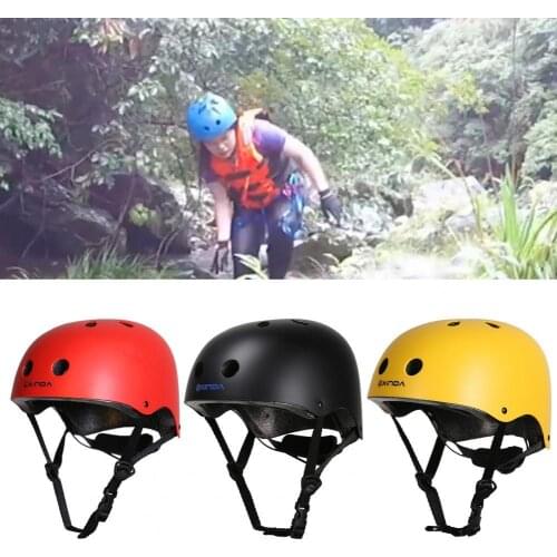 Outdoor Climbing Riding Helmet Professional Adjustable Solid Color Ulti-light Kids Adult Helmet Drifting Expansion Sports Helmet