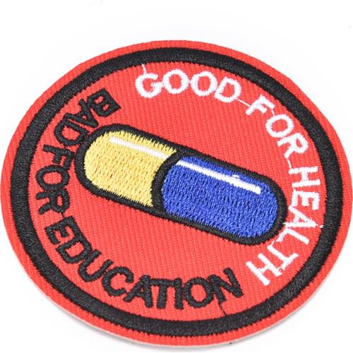 Patch embroidery appliques badge for decorate clothing bags DIY applique