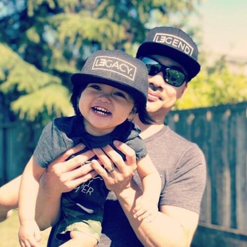 2021 New LENGEND LEGACY Snapbacks Father Son Dad Gift Kids Child Baby Baseball Caps brand hip hop golf dad caps Adjustable