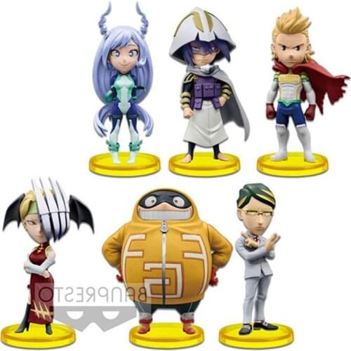Original Banpresto WCF Toogata Mirio Tamaki Nejire Sir Nighteye Fat Gum Ryuuko My Hero Academia Anime Brinquedos Anime Figurals