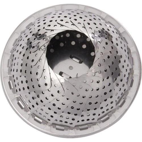 Stainless Steel Folding Steamer, Lotus Fruit Steaming Grid, Telescopic Steamer, Steamer
