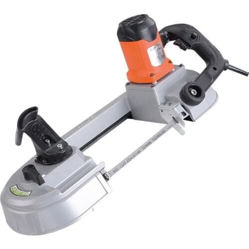 DLY-100Hand-held Band Saw Machine High-quality Bandsaw Machine Multifunctional Horizontal Small Sawing Machine 110V-220V 680W LK