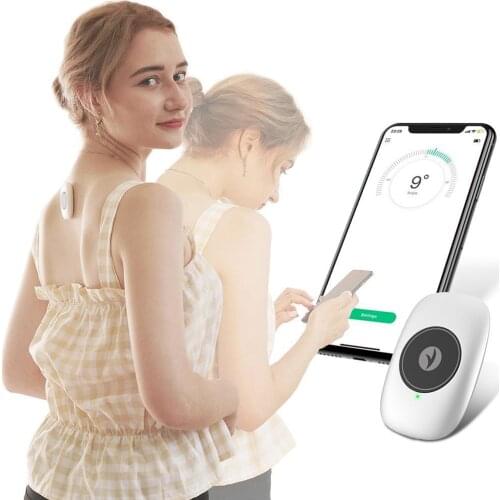 Intelligent Back Posture Corrector With APP Shoulder Training Belt Correction Humpback Massager Device Pain Relief Health Care