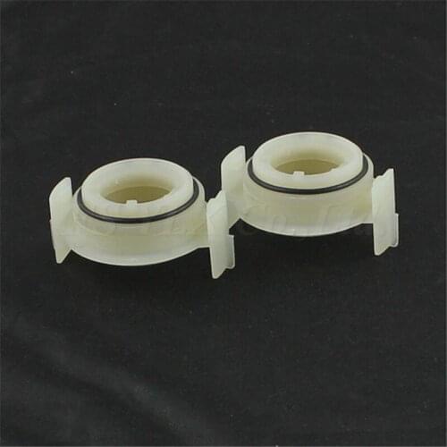 FSYLX 2pcs D2 HID xenon lamp bulb adapter holders base for BMW e46 3series D2S xenon headlight adapter holders base