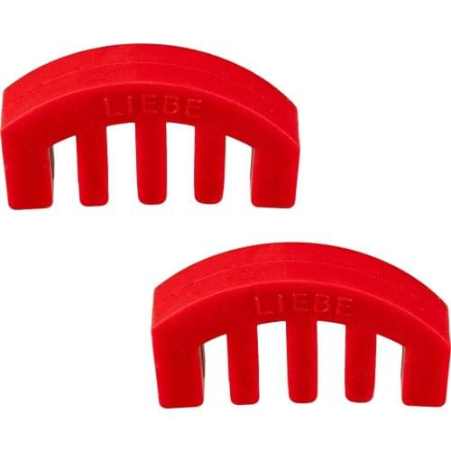 2 Pieces Universal Rubber Violin Mute Fiddle Silencer For Practice Parts