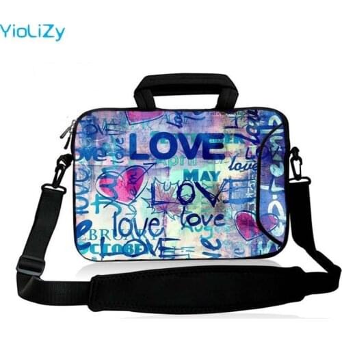 10.1 11.6 13.3 14.4 15.6 17.3 Laptop Case Notebook Sleeve Shoulder Messenger Bag tablet cover for macbook pro 15 retina SB-3051