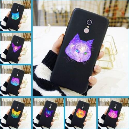 Silicone Phone Case For Pocophone F1 Xiaomi Redmi S2 6A 5 Plus 4A Cat Back Cover For Xiaomi Redmi Note 4 4X 5 5A 6 Pro Prime