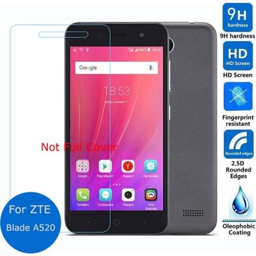 For ZTE Blade A520 Tempered Glass 9H High Quality Protective Film Explosion-proof Screen Protector For BA520