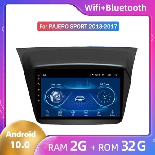 Head Unit GPS Player for Mitsubishi Pajero Sport 2013 2014 20015 2016 2017 on-Board Navigator Zksoftware Large Screen Machine