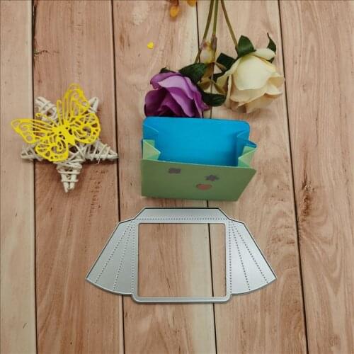Card box Metal Cutting Dies for DIY Scrapbooking Album Paper Cards Decorative Crafts Embossing Die Cuts