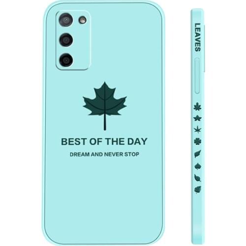 Maple Leaf Case for OPPO A55 A53 A5/A95 A94 A93 A92S A73 A72 A35 A32 A31 A15 A15S A11 A11X Back Cover Bumper Friends Capa Fundas