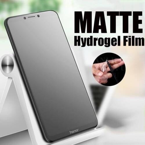 Full Cover Matte Frosted Hydrogel Film For Huawei P30 P40 Lite P20 Pro TPU Screen Protector For Huawei Mate 20 Lite P Smart 2019