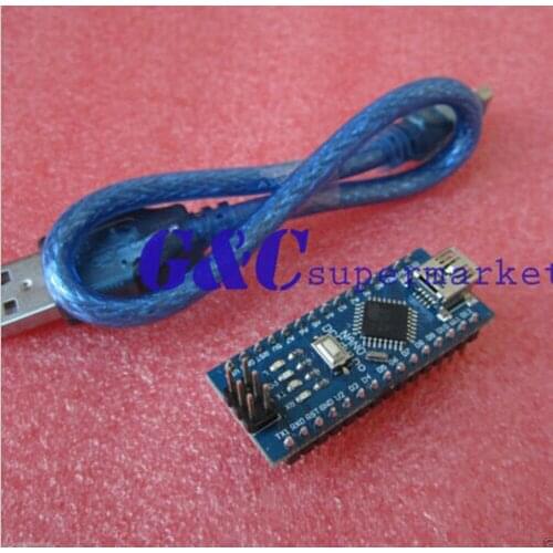 5PCS mini USB for arduino Nano V3.0 ATmega328P 5V 16M microcontroller board diy electronics