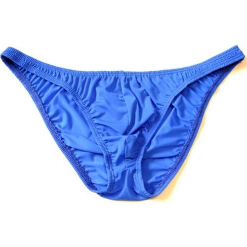 U Convex Briefs Men Smooth Nylon Male Panties Mix Colors Comfortable Soft Pouch Men Underwear