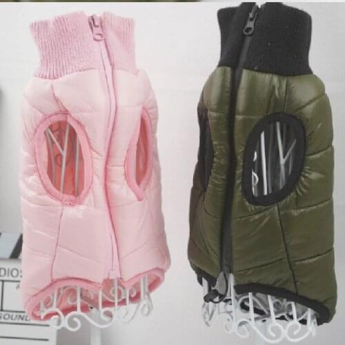 2021 Pet Dog Jacket Coat Winter Dog Clothes Bichon Frise Poodle Schnauzer Dachshund Welsh Corgi Clothing Warm Dog Outfit Garment