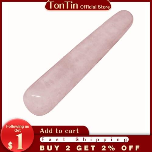 Rose quartz Massage scraper Natural Rose Quartz Guasha Scraping Beauty Kit Simming Arm Leg V Facial Plate acpoint press