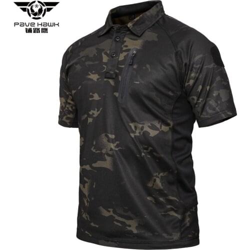Outdoor Sports Tactical Short Sleeve T-shirt Men Physical Training Hiking Camping Camouflage Fast Dry Thin Military T Shirt