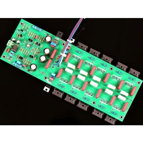 Reference Goldmund 29 line power amplifier circuit board using ON tube MJL4281A+ MJL4302A for HiFi audio home audio and video