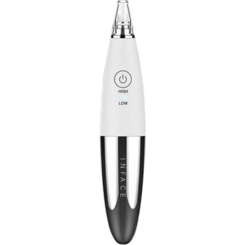 InFace Ms7000 Blackhead Remover Skin Cleansing Device Silver Smooth Bright Clean Skin Women Men Care
