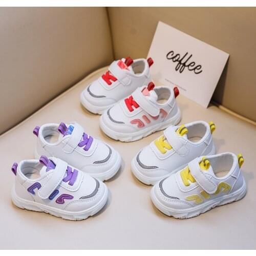 Insole 11.5-13.5cm Spring Autumn Baby Walking Shoes 0-2 Year Non Slip Baby Girls Shoes