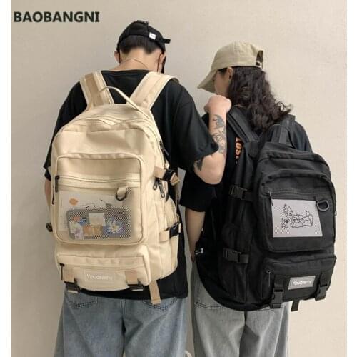 High-capacity Tooling Ins Womens Backpack for Girls Boys Cute High School Bags for Teens New Waterproof Women Backpacks Mochila