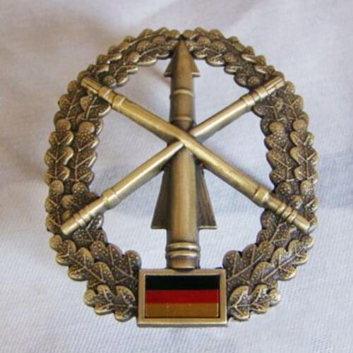 WWII GERMAN AIR DEFENSE CAP BERET BADGE PIN METAL COCKADE INSIGNIA PIN