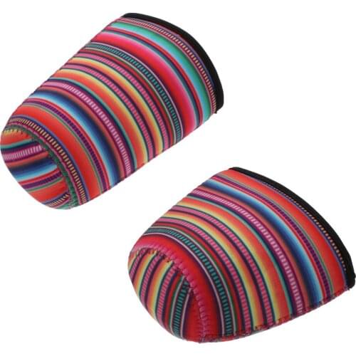 2Pcs Coke Can Covers Iced Coffee Can Protective Sleeves (Assorted Color)