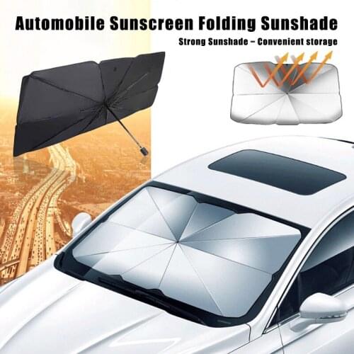 Car Vehicle Tent Car/Picnic Umbrella Windproof Car sunscree Sun Shade Umbrella Car Cover front windshield Car Accessories