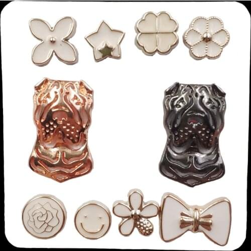 Chinese Shar Pei German Australian Shepherd Rottweiler Golden Retriever Staffordshire Terrier Dog Animal Brooch Pins Breastpin