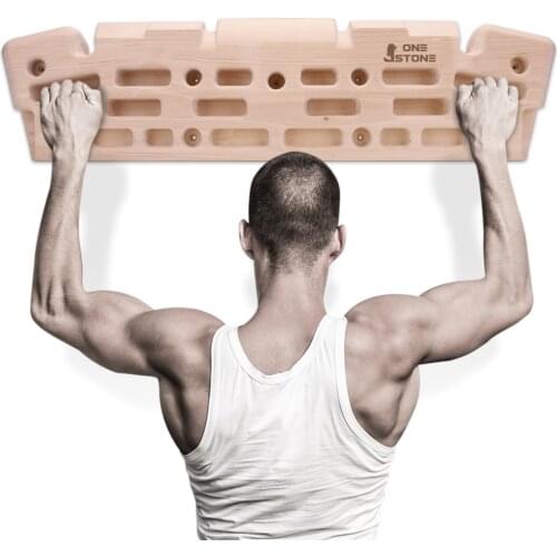 2020 climbing hangboard climbing wall wood climbing holds training for man