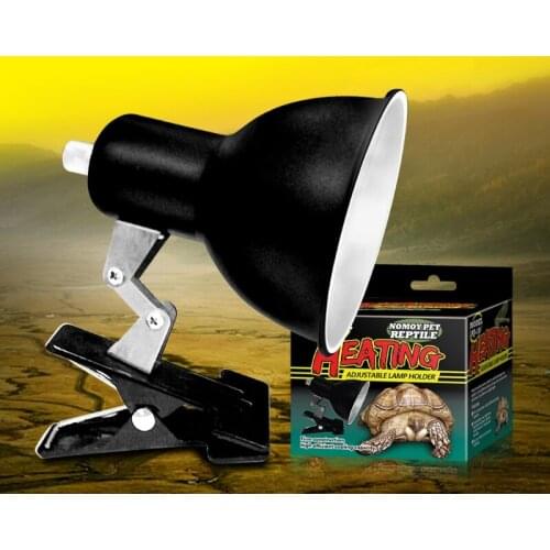 Reptile UVA UVB Lamp Fixture Heating Light Holder Clamp for Fish Turtle Tank