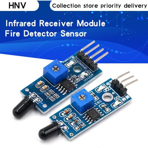 IR Flame Detection Sensor Module Fire Detector Infrared Receiver Module for arduino Diy Kit